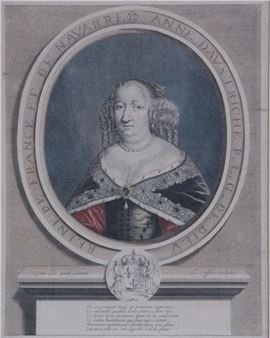 Portret van Anna van Oostenrijk - Jacob van Loo