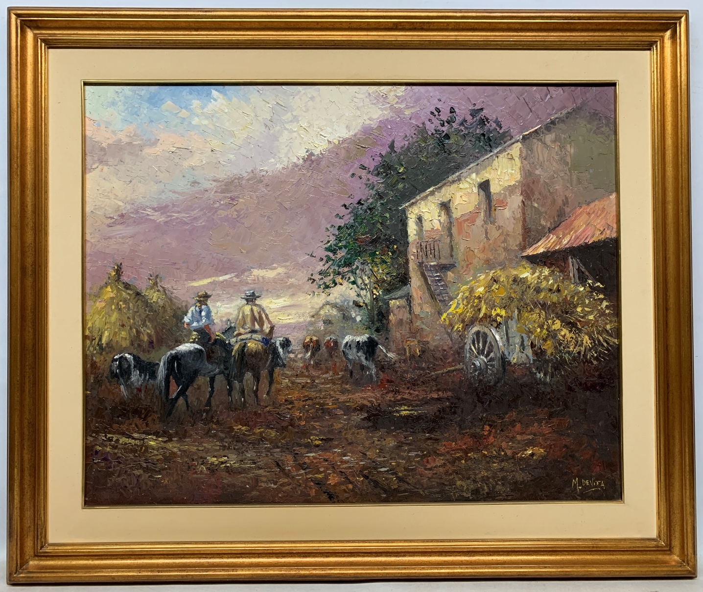 Artwork by Miguel De Vita, Tropero, Made of oil on canvas