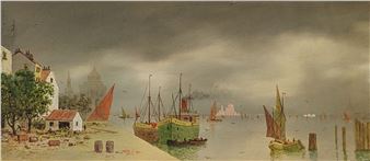 Venetian Waterfront - V. Deschamps