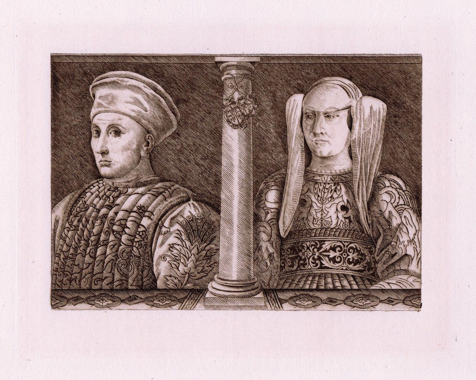 Ludovico Gonzaga and his Wife - Andrea Mantegna