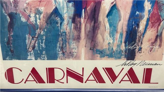 LeRoy Neiman | Signed Leroy Neiman Rio '82 Carnaval Poster | MutualArt