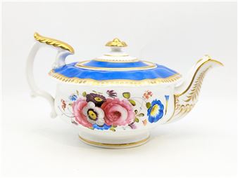 DAVENPORT BEAUTIFUL ANTIQUE TEAPOT - Davenport Griffen