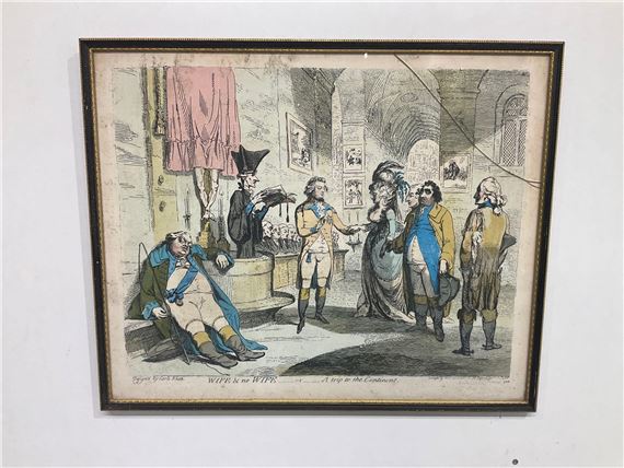 Wife & No Wife by James Gillray
