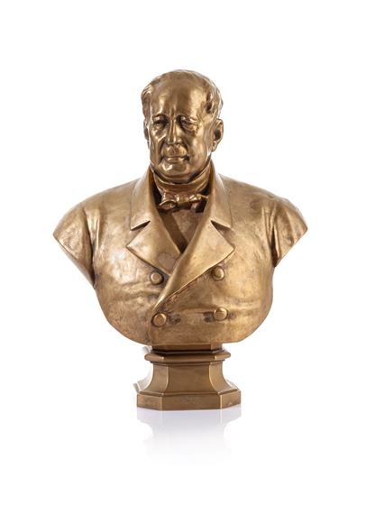 Popiersie ksiecia Aleksandra Gorczakowa by Cyprian Godebski, 1870