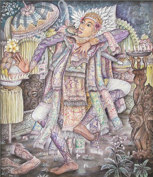 Baris Dance by I Wayan Lantur