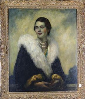 Untitled: Portrait of a Woman - Edwin Swan