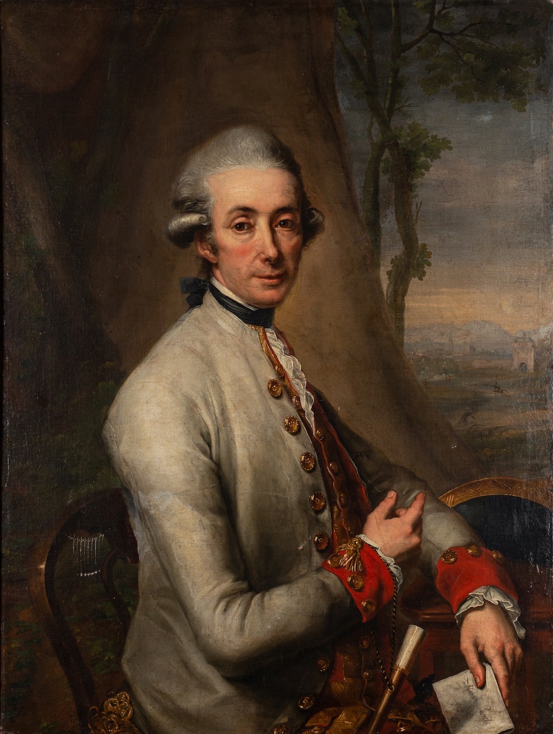 Anton von Maron | PORTRAIT OF SIR THOMAS STAPLETON, 6TH BT. (1766-1831 ...