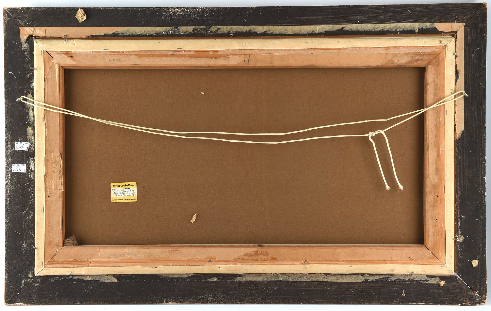 Artwork by Harold Wyllie, H.M.S. Raleigh leading the last Squadron of the Royal Navy ever put to sea under canvas, Made of oil on canvas