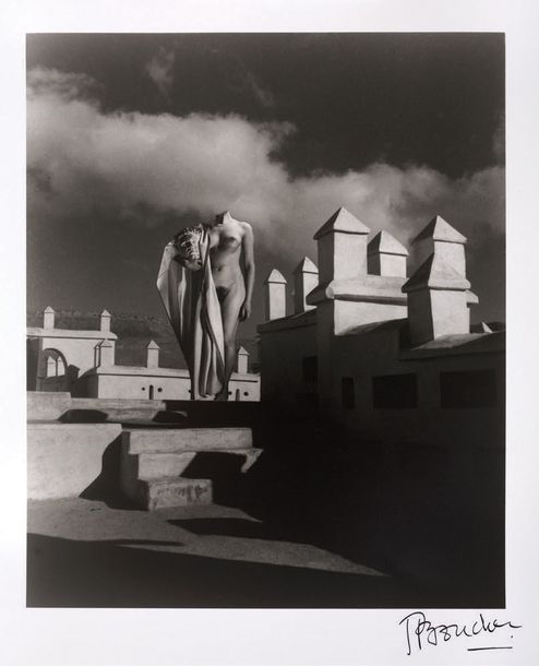 Artwork by Pierre Boucher, NUDE IN TELLOUET, Made of silver print