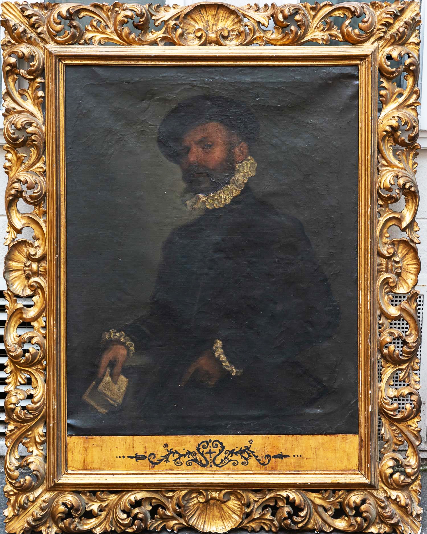 portrait of an elegant man - Giovanni Battista Moroni