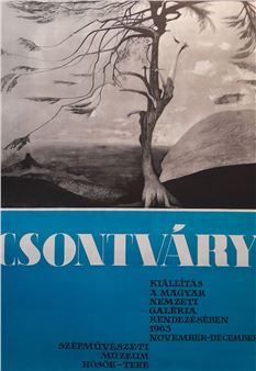 Kiállítási plakát - Szépművészeti Múzeum - Tivadar Csontváry Kosztka