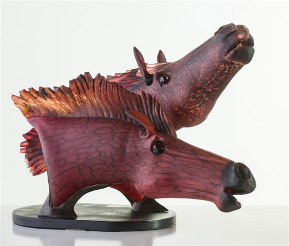 Two Horses by David Bennett, 2000