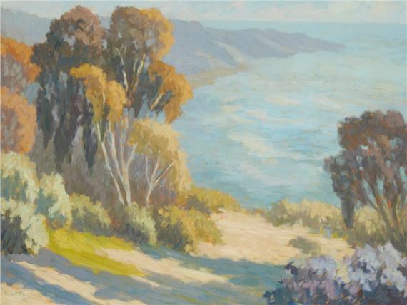 La Holla Bay in Late Summer Haze by Robert Ferguson, 2023