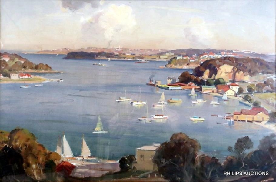 James R. Jackson | Sydney Harbour View. | MutualArt