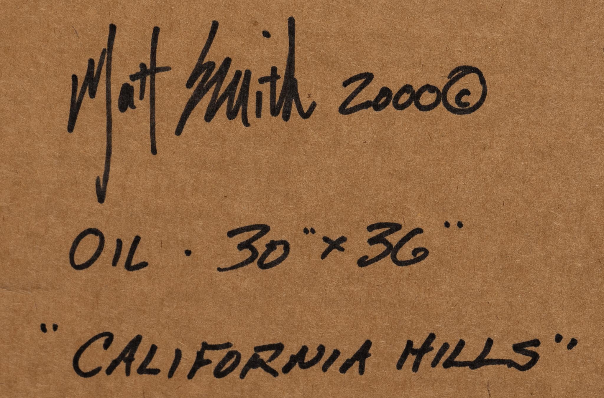 Artwork by Matt Read Smith, California Hills, Made of oil on canvas