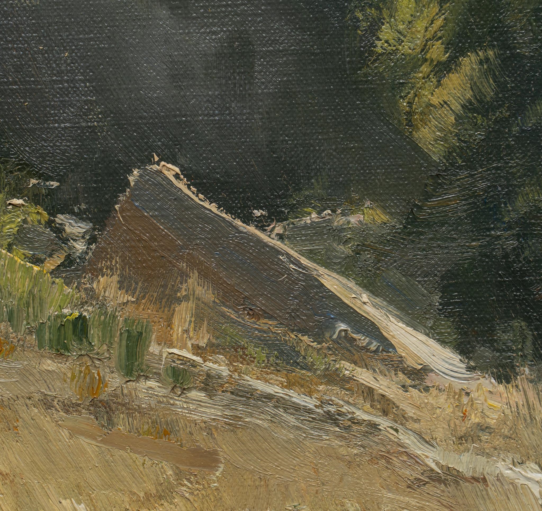 Artwork by Matt Read Smith, California Hills, Made of oil on canvas