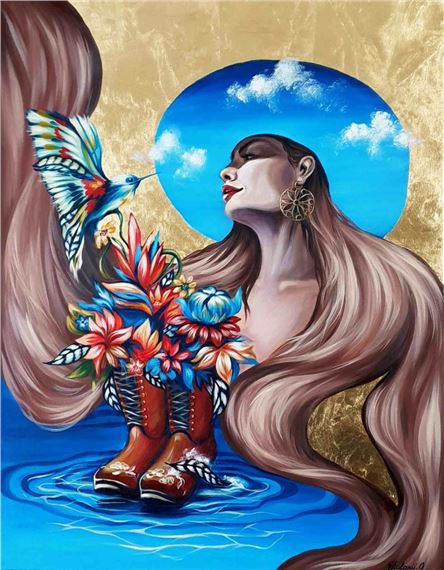 Spring mood III by Oksana Malanij, 2023