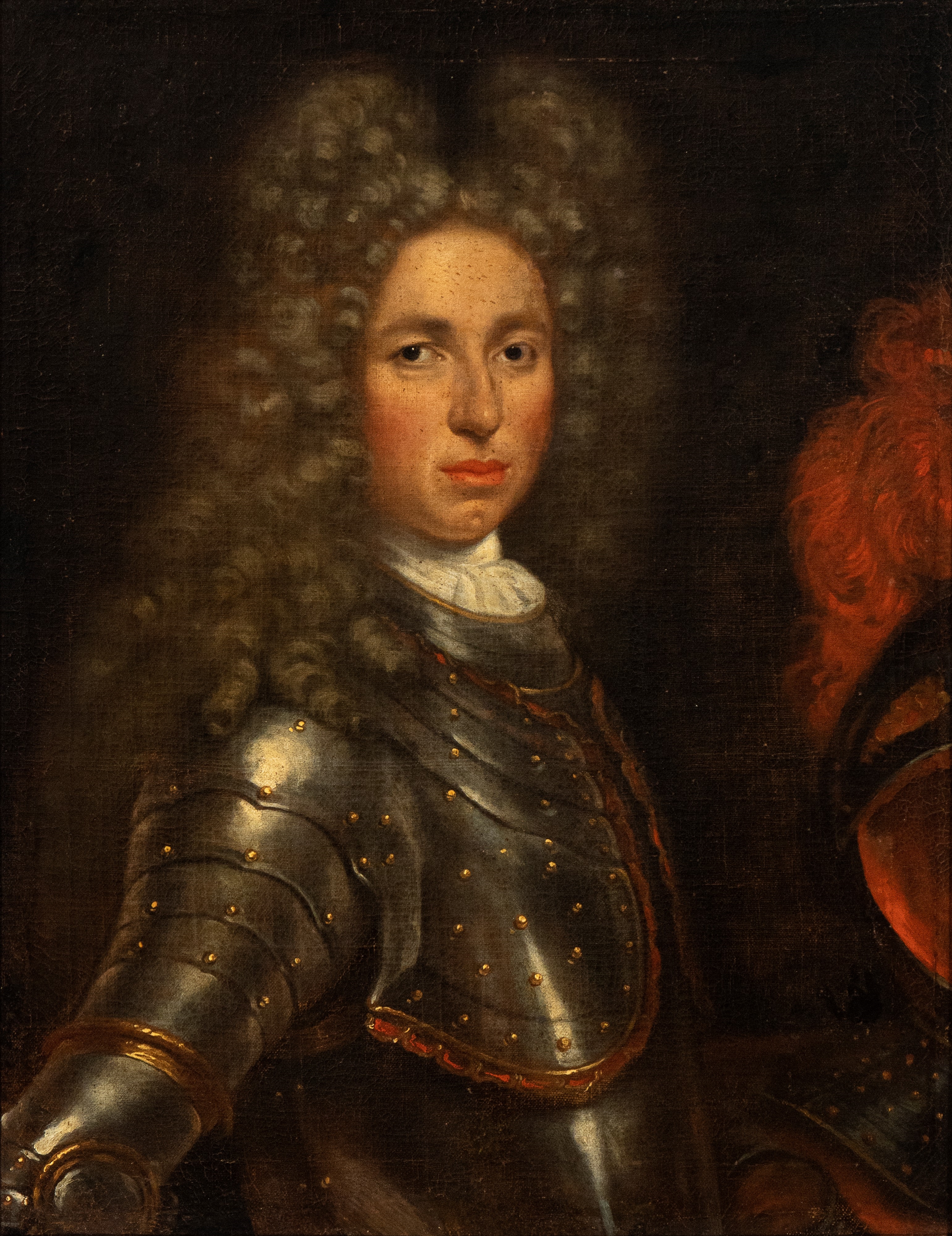 French School, 18th Century | Portrait of a gentleman in armour | MutualArt