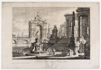 Multiplex Portus varas Navigiis aptus - Pietro Gaspari