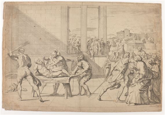 Martyrdom of Saint Andrew by Carlo Maratta