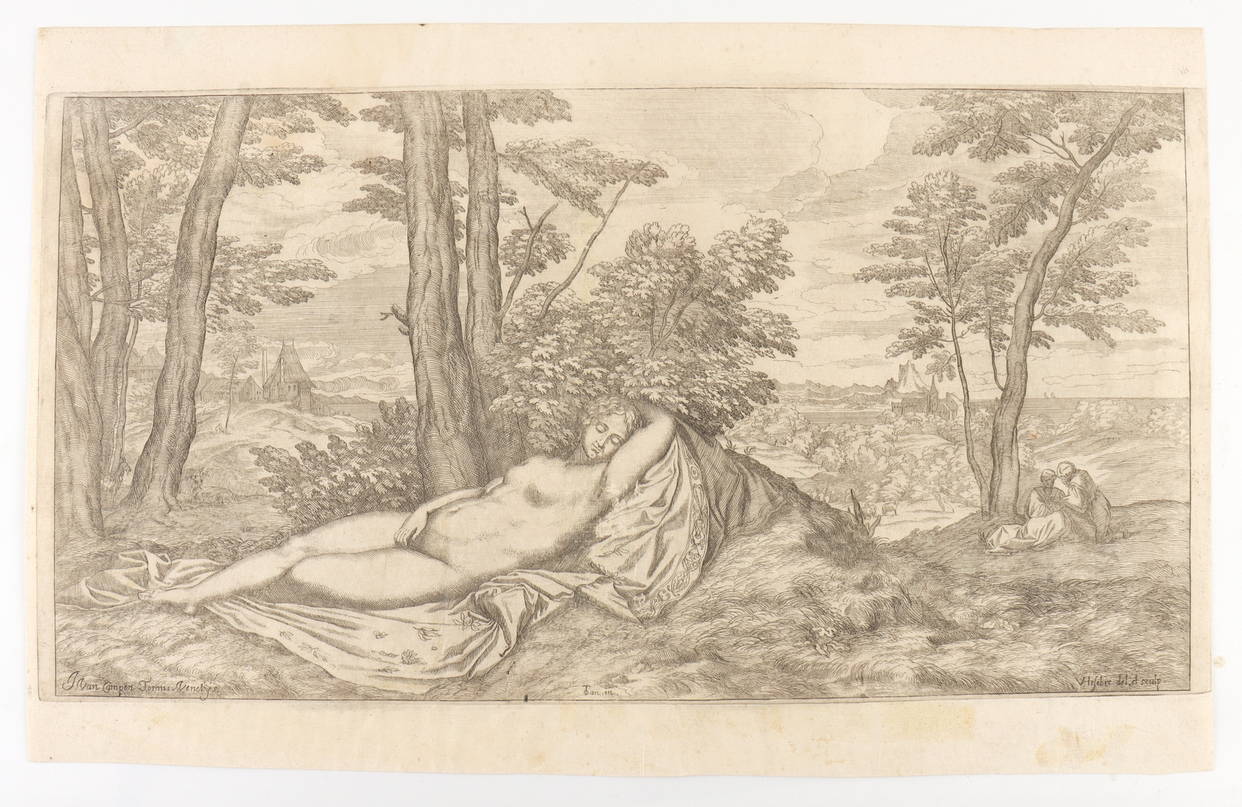 Sleeping Venus by Valentin le Febre