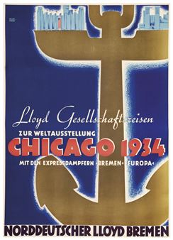 Norddeutscher Lloyd Bremen / Chicago - Hugo Feldtmann
