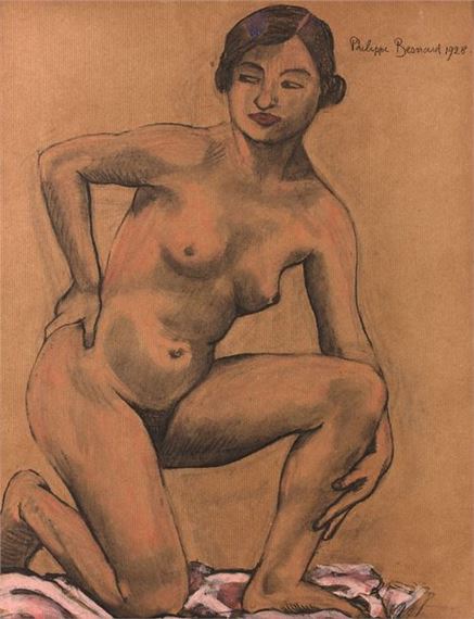 Nude model