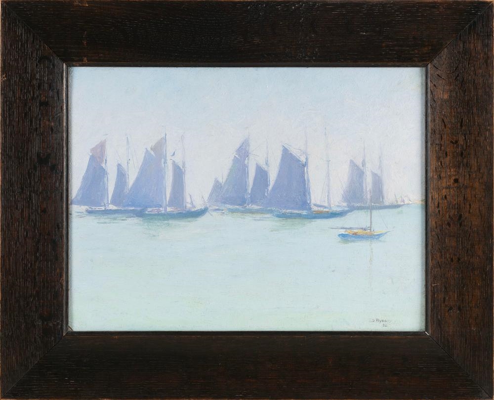 John S. Ryder | Harbor scene | MutualArt