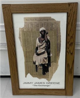 II) ‘’The Exchange’’ Print By Jimmy James Greene - Jimmy James Greene