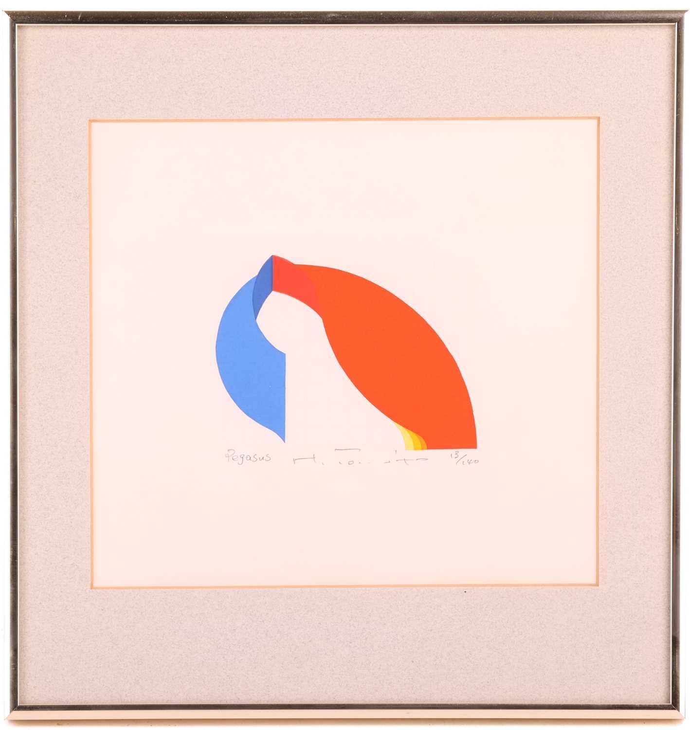 Artwork by Fumio Tomita, 'Pegasus', Made of screenprints