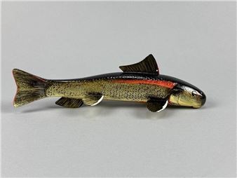 Sucker Spearing Decoy - A.j. Downey, Jr.