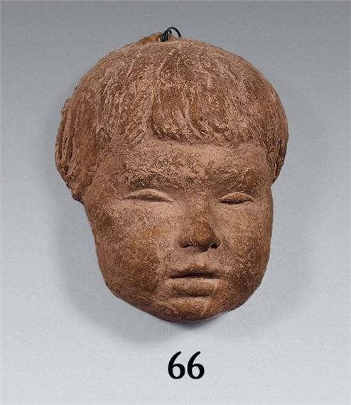 Philippe BESNARD (1885-1971) Presumed portrait of Marek as a child Original terracotta. Height: 15.5 cm by Phillipe Besnard