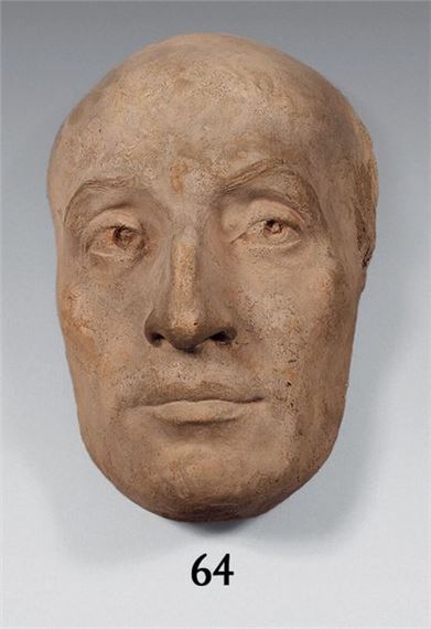 Philippe BESNARD (1885-1971) Jacques Copeau's mask, 1921 Original terracotta, signed and dated. Height: 23 cm by Phillipe Besnard, 1921