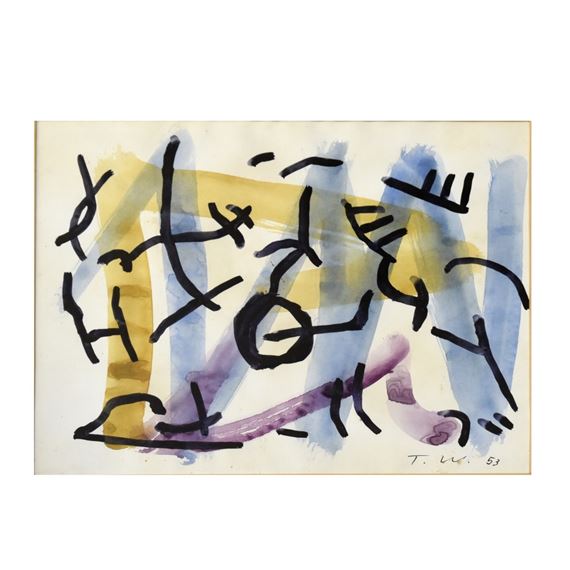Composition, 1953 by Theodor Werner, 1953