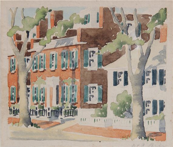 Doris Riker Beer | The East Brick, Nantucket | MutualArt