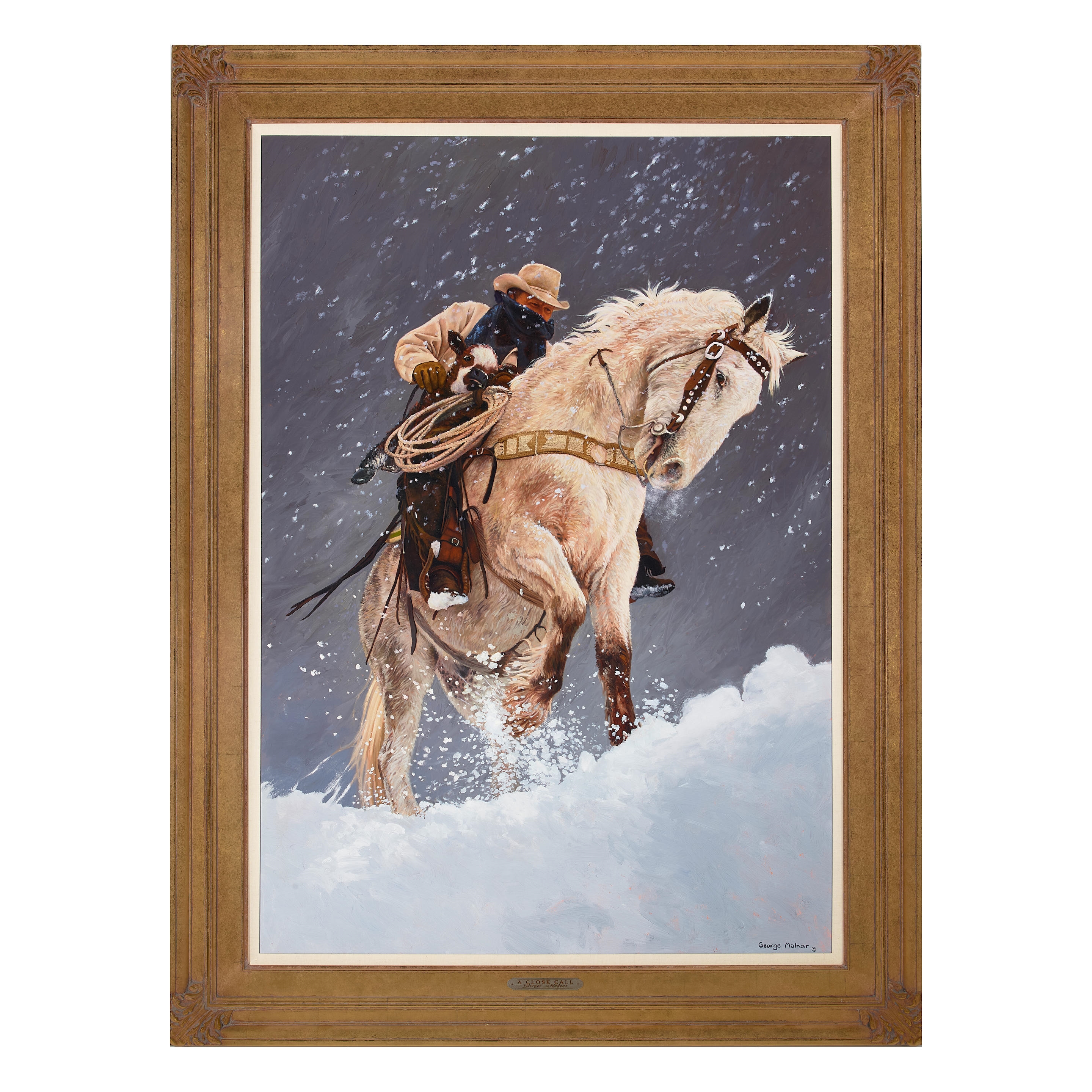 George Molnar | A Close Call | MutualArt
