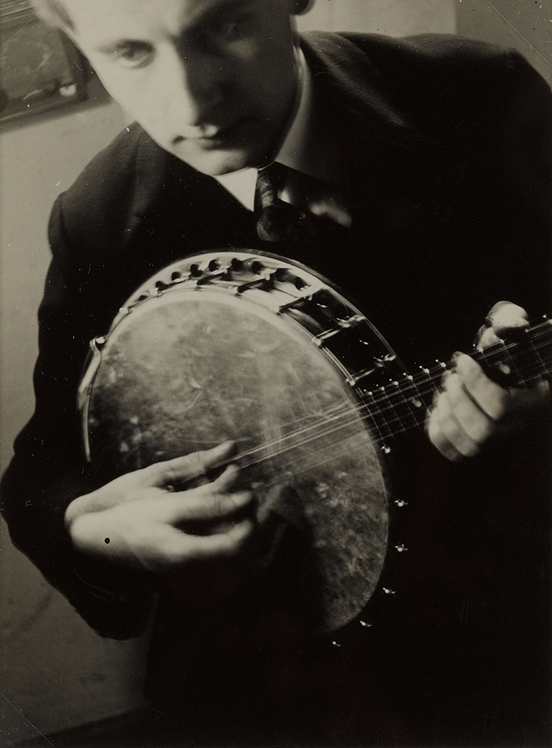 Clemens Röseler as the Banjo Player in the Bauhaus Band - T. Lux Feininger