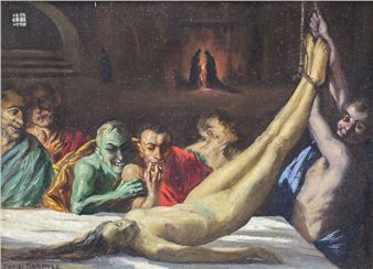 'Die Geschundene' / The maltreated' - Daniel Sabater y Salabert