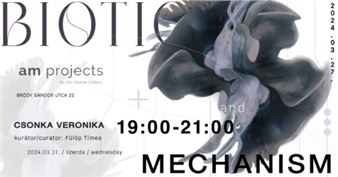 Veronika Csonka: Biotic Mechanism - Ani Molnár Gallery, am projects