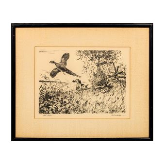 After Fred McCaleb (20th c.) Print on Paper, Old Timers - Fred Mccaleb