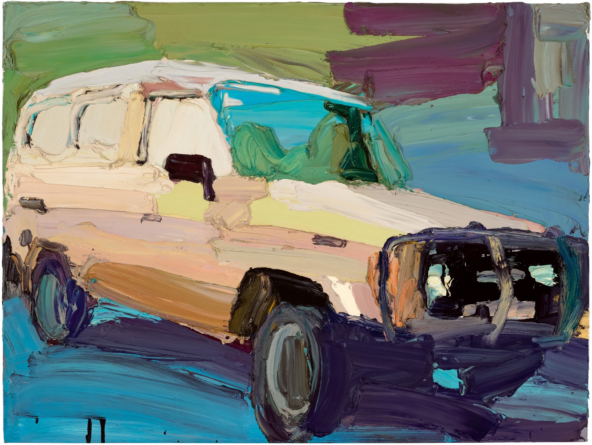 Ben Quilty | Frog Torana (2003) | MutualArt
