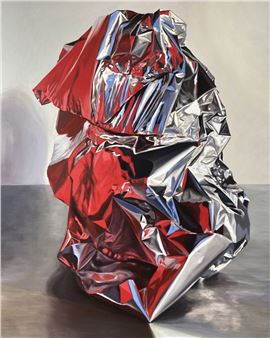 MORE THAN NOW: Searching for Psychological Safety Behind a Curtain of Parachutes, Curated by Lisa Boudet.