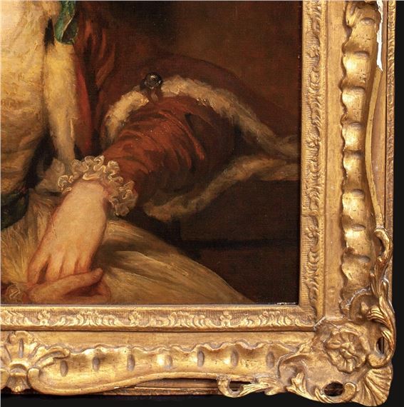 FREDERICK SPENCER | PORTRAIT OF HARRIET DUTENS OF CRAIGFORTH OIL ...