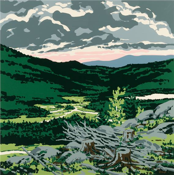 Neil Welliver | Neil Welliver (Am. 1929-2005 (1973) | MutualArt