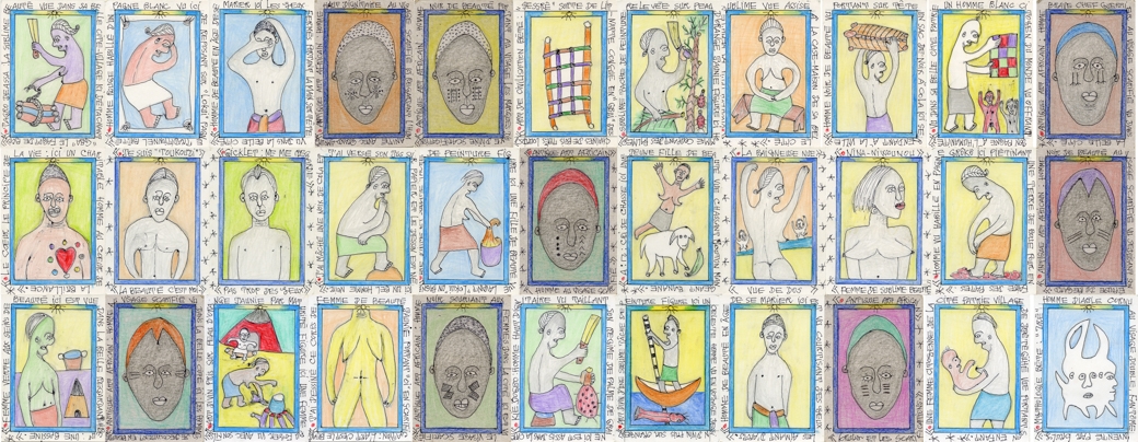 Frédéric Bruly Bouabré | Frédéric Bruly Bouabré (Ivorian 1923-2014 ...