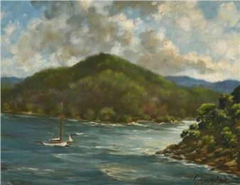 Sailing Boat of Headland - Tom Benaud