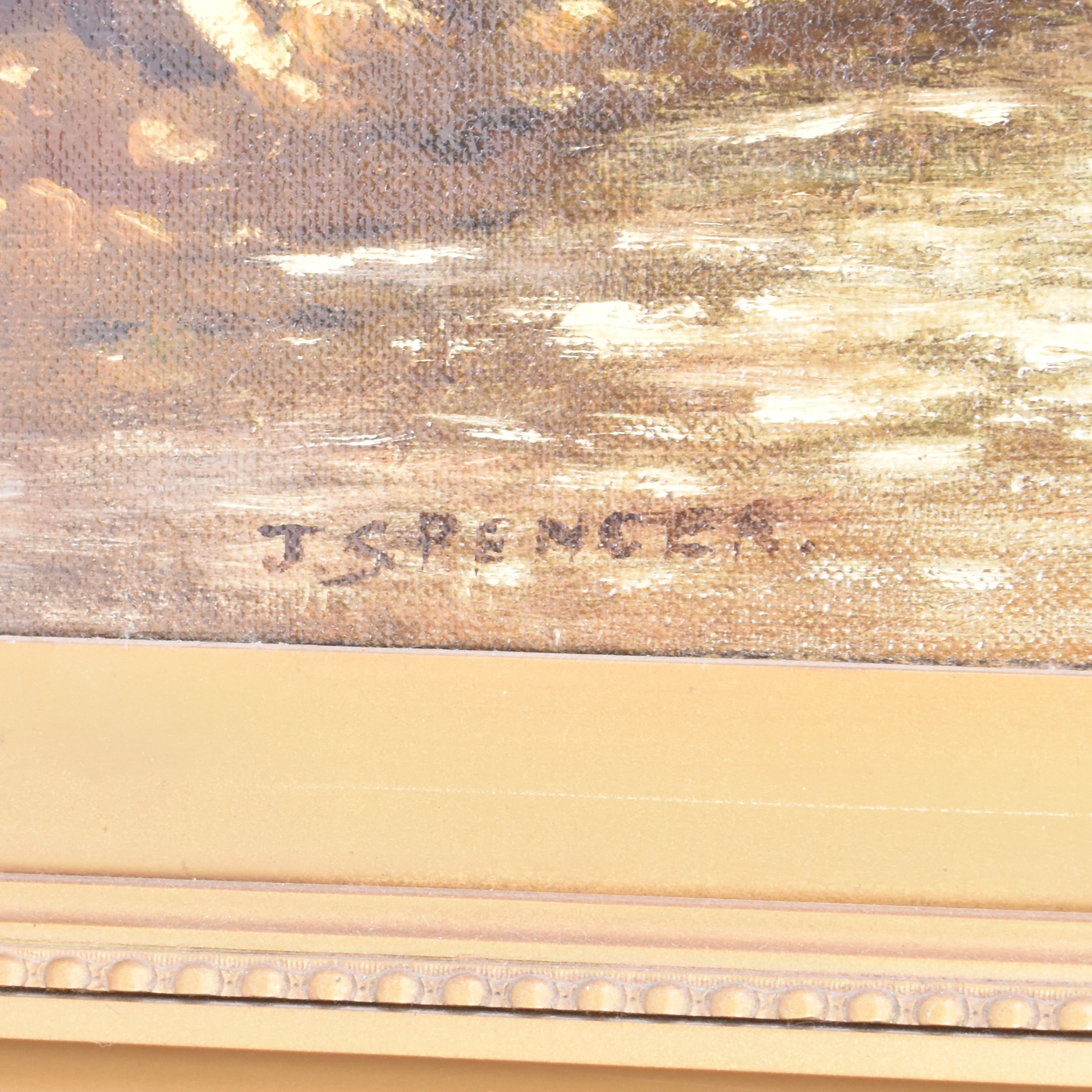 Artwork by J. Spencer, 19th century); oil on canvas, Made of oil on canvas