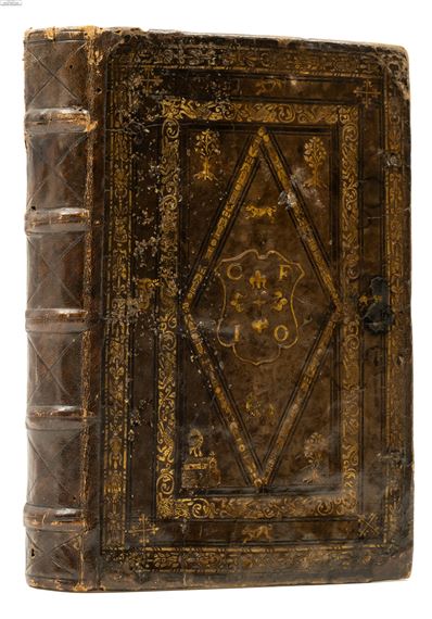 Binding.- Catholic Church. Missale ad usum Cisterciensis, Paris, Ambroise Girault, 1529 by Jean Petit, 1529