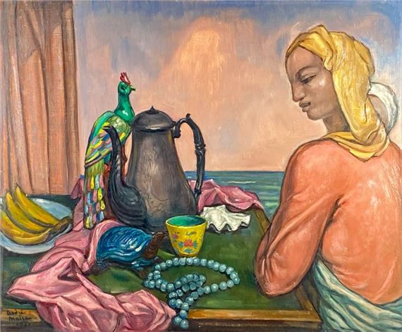 Woman with a Teapot,... - Lot