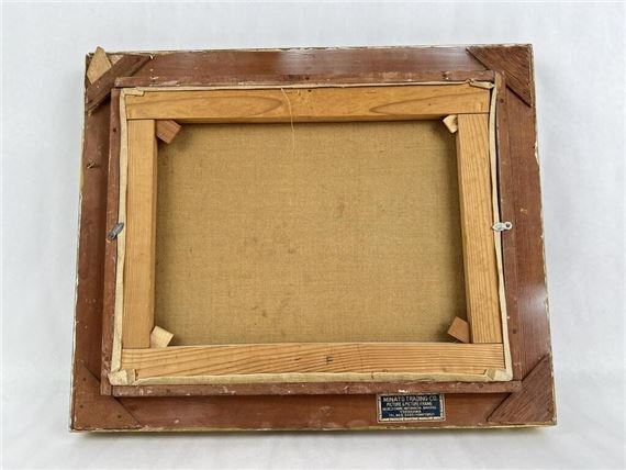 K. Sato | K Sato Oil On Canvas Painting Japan (20th Century